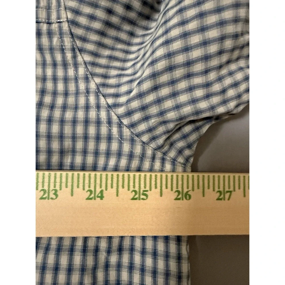 The North Face XXL Long Sleeve Plaid Button Down Shirt. I6
